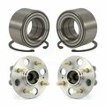 Kugel Front Rear Wheel Bearing And Hub Assembly Kit For Hyundai Accent Kia Rio Rio5 K70-101569